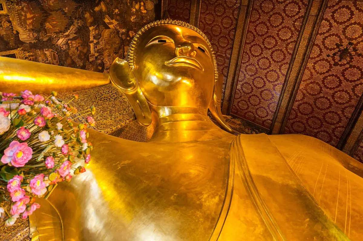 The Reclining Buddha at Wat Pho